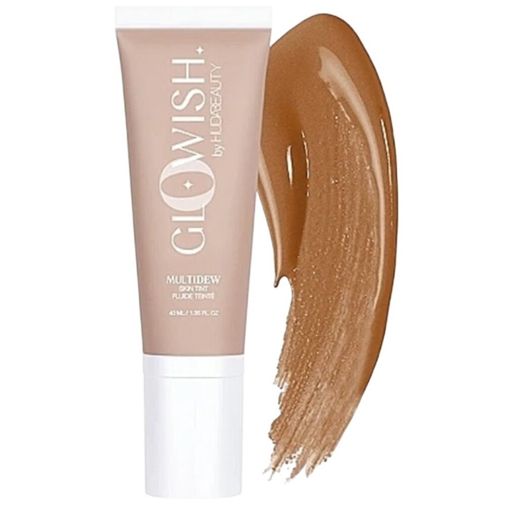 Huda Beauty GloWish Multidew Skin Tint - 09 Extra Tan  h New (Sealed)